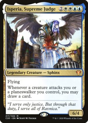 Isperia, Supreme Judge<br /><span class="collector-number">Collector No. 217</span>
