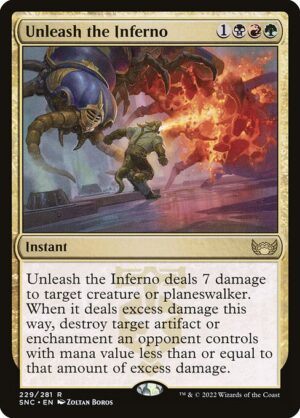 Unleash the Inferno<br /><span class="collector-number">Collector No. 229</span>