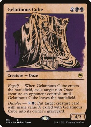 Gelatinous Cube<br /><span class="collector-number">Collector No. 313</span>