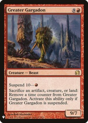 Greater Gargadon<br /><span class="collector-number">Collector No. MMA-117</span>