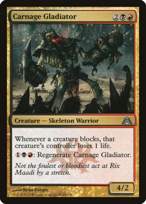 Carnage Gladiator<br /><span class="collector-number">Collector No. 61</span>