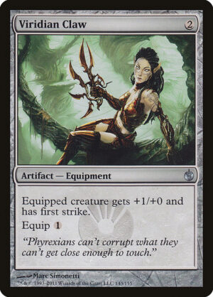 Viridian Claw - Foil<br /><span class="collector-number">Collector No. 143</span>