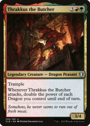 Thrakkus the Butcher<br /><span class="collector-number">Collector No. 295</span>