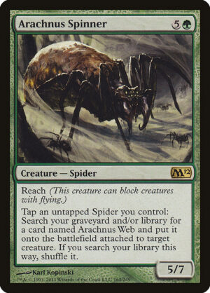 Arachnus Spinner<br /><span class="collector-number">Collector No. 162</span>