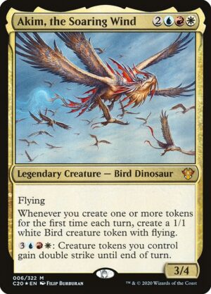 Akim, the Soaring Wind - Foil<br /><span class="collector-number">Collector No. 6</span>