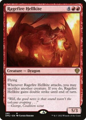 Ragefire Hellkite<br /><span class="collector-number">Collector No. 285</span>