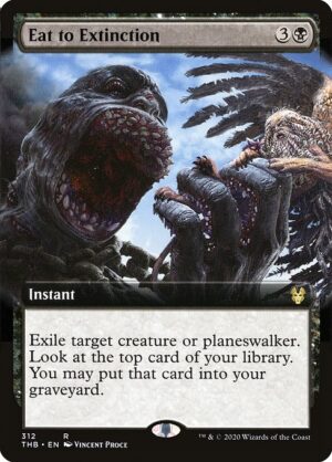 Eat to Extinction<br /><span class="collector-number">Collector No. 312</span>