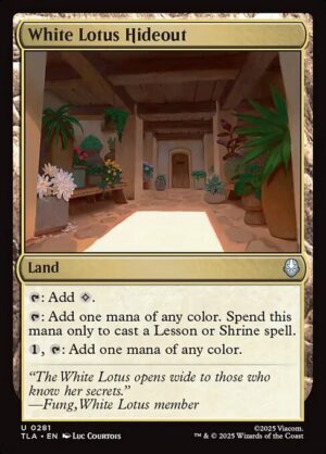 White Lotus Hideout<br /><span class="collector-number">Collector No. 281</span>