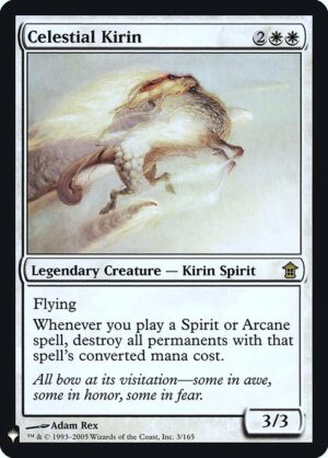 Celestial Kirin - Foil<br /><span class="collector-number">Collector No. SOK-3</span>