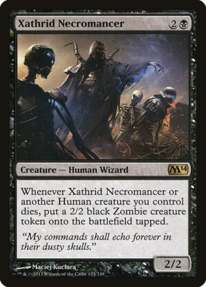 Xathrid Necromancer<br /><span class="collector-number">Collector No. 123</span>