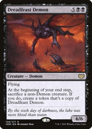 Dreadfeast Demon<br /><span class="collector-number">Collector No. 108</span>
