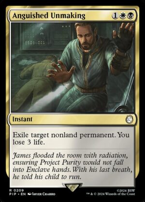 Anguished Unmaking - Foil<br /><span class="collector-number">Collector No. 209</span>
