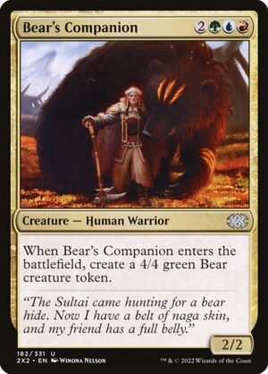 Bear's Companion<br /><span class="collector-number">Collector No. 182</span>
