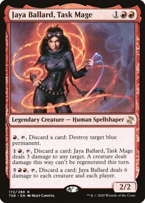Jaya Ballard, Task Mage<br /><span class="collector-number">Collector No. 172</span>