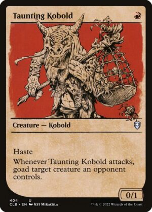 Taunting Kobold<br /><span class="collector-number">Collector No. 404</span>