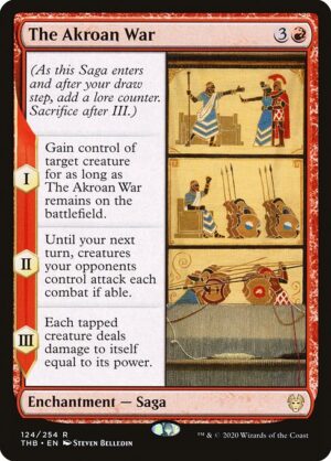 The Akroan War<br /><span class="collector-number">Collector No. 124</span>