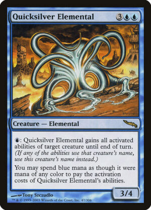 Quicksilver Elemental<br /><span class="collector-number">Collector No. 47</span>