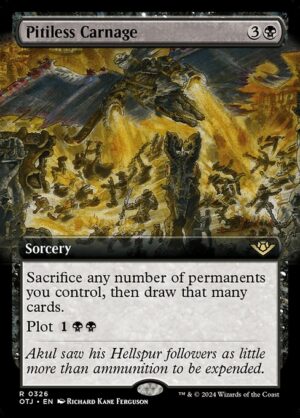 Pitiless Carnage<br /><span class="collector-number">Collector No. 326</span>