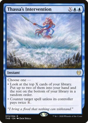 Thassa's Intervention<br /><span class="collector-number">Collector No. 72</span>