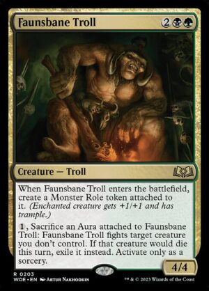Faunsbane Troll<br /><span class="collector-number">Collector No. 203</span>