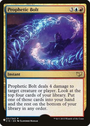 Prophetic Bolt<br /><span class="collector-number">Collector No. C15-231</span>