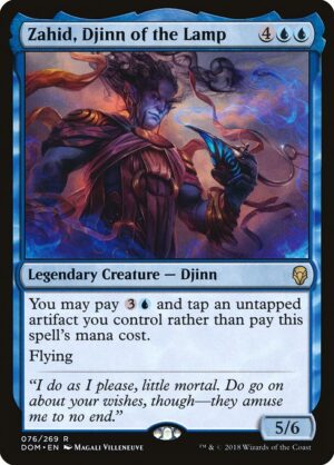 Zahid, Djinn of the Lamp<br /><span class="collector-number">Collector No. 76</span>
