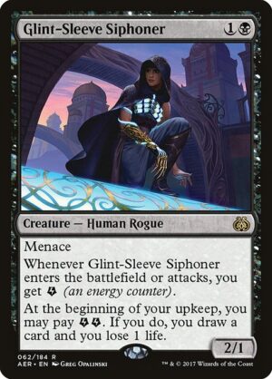 Glint-Sleeve Siphoner<br /><span class="collector-number">Collector No. 62</span>