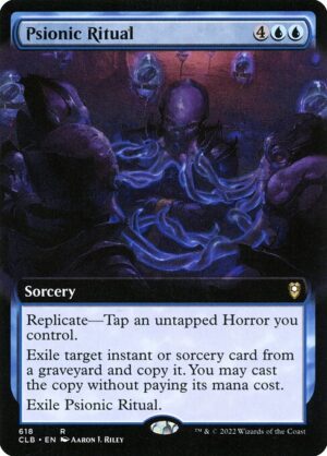 Psionic Ritual<br /><span class="collector-number">Collector No. 618</span>
