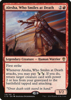 Alesha, Who Smiles at Death<br /><span class="collector-number">Collector No. 119</span>