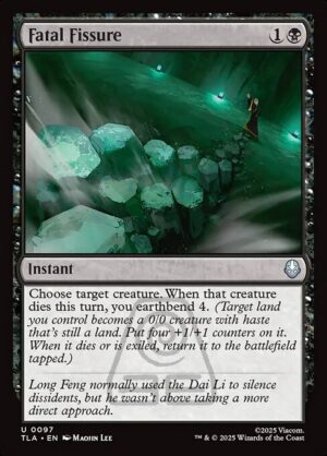 Fatal Fissure<br /><span class="collector-number">Collector No. 97</span>