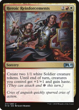 Heroic Reinforcements<br /><span class="collector-number">Collector No. 217</span>
