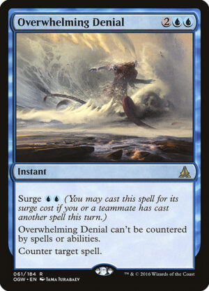 Overwhelming Denial<br /><span class="collector-number">Collector No. 61</span>