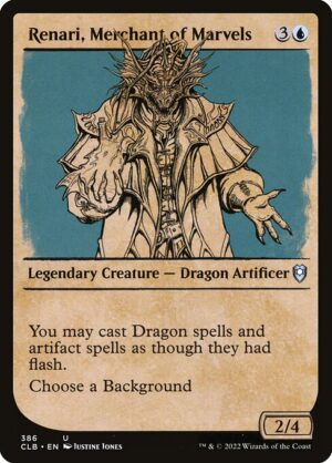 Renari, Merchant of Marvels<br /><span class="collector-number">Collector No. 386</span>