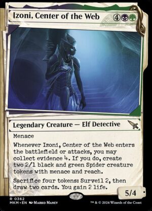 Izoni, Center of the Web<br /><span class="collector-number">Collector No. 362</span>