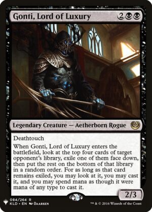 Gonti, Lord of Luxury<br /><span class="collector-number">Collector No. KLD-84</span>