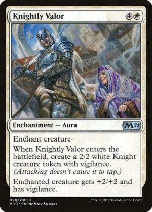 Knightly Valor<br /><span class="collector-number">Collector No. 20</span>