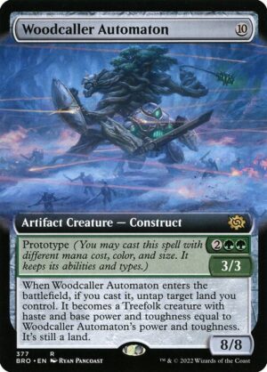 Woodcaller Automaton<br /><span class="collector-number">Collector No. 377</span>