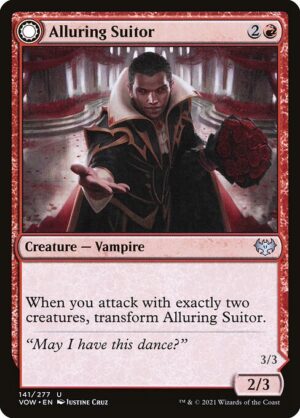 Alluring Suitor // Deadly Dancer<br /><span class="collector-number">Collector No. 141</span>