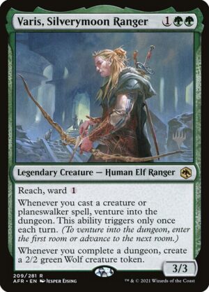 Varis, Silverymoon Ranger<br /><span class="collector-number">Collector No. 209p</span>