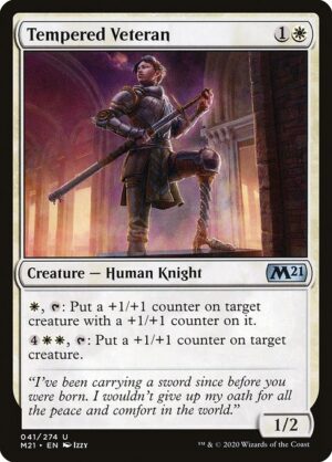 Tempered Veteran<br /><span class="collector-number">Collector No. 41</span>