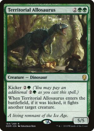 Territorial Allosaurus<br /><span class="collector-number">Collector No. 184</span>