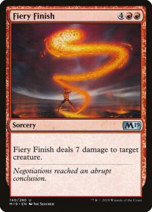 Fiery Finish<br /><span class="collector-number">Collector No. 140</span>