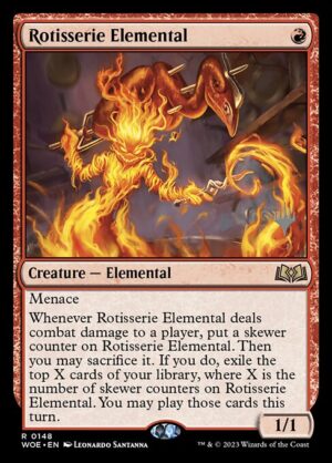 Rotisserie Elemental<br /><span class="collector-number">Collector No. 148p</span>