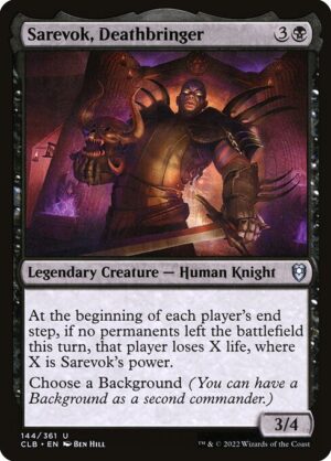Sarevok, Deathbringer<br /><span class="collector-number">Collector No. 144</span>
