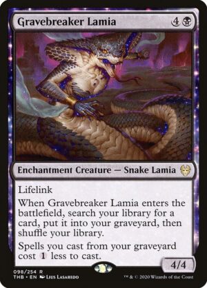 Gravebreaker Lamia - Foil<br /><span class="collector-number">Collector No. 98</span>