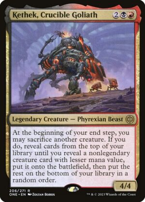 Kethek, Crucible Goliath<br /><span class="collector-number">Collector No. 206</span>