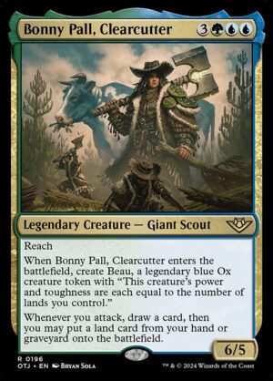 Bonny Pall, Clearcutter<br /><span class="collector-number">Collector No. 196</span>