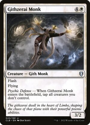 Githzerai Monk<br /><span class="collector-number">Collector No. 20</span>