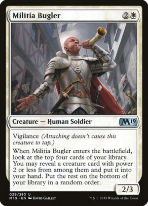 Militia Bugler<br /><span class="collector-number">Collector No. 29</span>