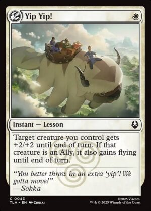 Yip Yip!<br /><span class="collector-number">Collector No. 43</span>